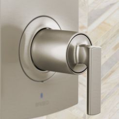 Click here to see Brizo HL60P06-NK Brizo Kintsu Pressure Balance Valve Trim Lever Handle Kit, ADA, Brilliance Luxe Nickel - HL60P06-NK