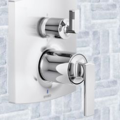 Click here to see Brizo HL75P06-PC Brizo Kintsu Pressure Balance Valve with Integrated Diverter Trim Lever Handle Kit, Polished Chrome - HL75P06-PC