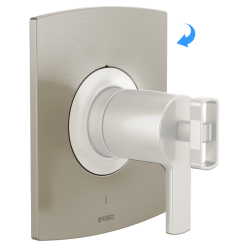 Click here to see Brizo RP101583NK Brizo Kintsu Escutcheon, Brilliance Luxe Nickel - RP101583NK