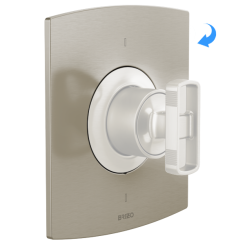 Click here to see Brizo RP101598NK Brizo Kintsu Escutcheon, Brilliance Luxe Nickel - RP101598NK