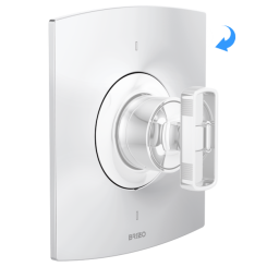 Click here to see Brizo RP101598PC Brizo Kintsu Escutcheon, Polished Chrome - RP101598PC