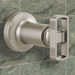 Click here to see Brizo T66608-NK Brizo Kintsu Single Handle Volume Control Trim with Knob Handle, ADA, Brilliance Luxe Nickel - T66608-NK