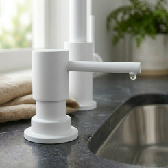 Click here to see Brizo RP79275MW Brizo Solna Soap/Lotion Dispenser, Matte White - RP79275MW