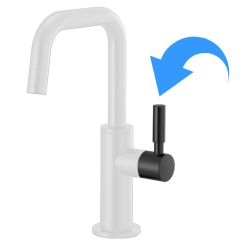 Click here to see Brizo RP101242BL Brizo Odin Handle and Set Screw For Beverage Faucet, Matte Black - RP101242BL