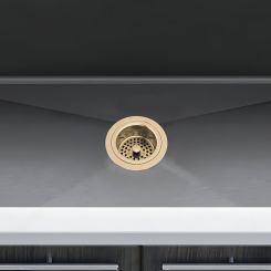 Click here to see  69052-GL Brizo Kitchen Sink Flange and Strainer Kit, Brilliance Luxe Gold - 69052-GL