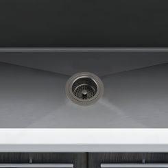 Click here to see  69052-SL Brizo Kitchen Sink Flange and Strainer Kit, Brilliance Luxe Steel - 69052-SL
