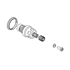 Click here to see Brizo RP101116 Brizo Valve Cartridge Assembly for Beverage Faucet - RP101116