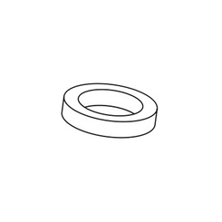 Click here to see Brizo RP101239 BRIZO RP101239 Aerator Gasket for Beverage Faucet