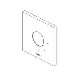Click here to see Brizo RP101836PC Brizo Chrome Escutcheon, Frank Lloyd Wright Collection - RP101836PC