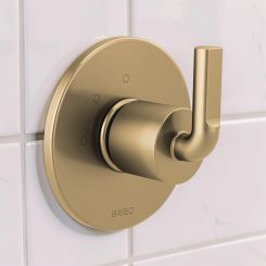 Click here to see Brizo HL939-GL Brizo Litze 3 And 6 Setting Diverter Trim Handle Kit, Notch Lever, Luxe Gold - HL939-GL 