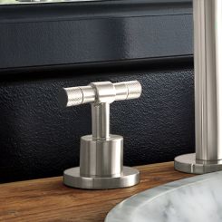 Click here to see  HL5333-NK-NM Brizo T-Lever Handle Kit for Litze Widespread Lavatory Faucet, Brilliance Luxe Nickel - HL5333-NK-NM
