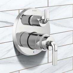 Click here to see Brizo HL75P39-PC Brizo Litze Notch Lever Handle Kit for Valve Trim with Diverter, ADA, Polished Chrome - HL75P39-PC