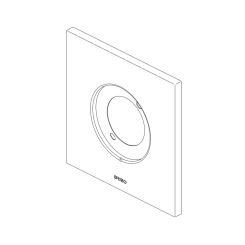 Click here to see Brizo RP101841SL Brizo RP101841SL Frank Lloyd Wright Escutcheon, Sensori - Luxe Steel