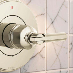 Click here to see  HL60P76-PN Brizo Invari Pressure Balance Valve Trim Lever Handle Kit, Brilliance Polished Nickel - HL60P76-PN