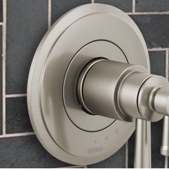 Click here to see Brizo RP100614NK Brizo Atavis Escutcheon for Thermostatic Valve, Brilliance Luxe Nickel - RP100614NK