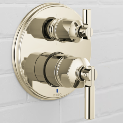 Click here to see Brizo RP101158PN Brizo Invari 6-Function Escutcheon Assembly and Valve Seal, Brilliance Polished Nickel - RP101158PN