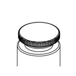 Click here to see Brizo RP100929GL Brizo Invari Knurled Cap for Lavatory Faucet, Brilliance Luxe Gold - RP100929GL