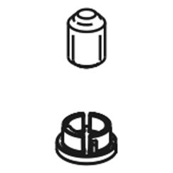 Click here to see Brizo RP101149GL Brizo Invari Screw-Set, Button, and Wrench for Thermostatic Valve, Luxe Gold - RP101149GL 