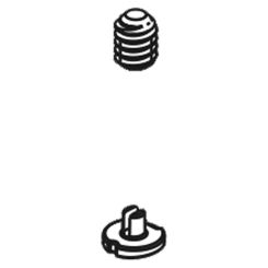 Click here to see  RP101150GL Brizo Invari Screw-Set, Button, and Wrench for Thermostatic Valve Trim, Brilliance Luxe Gold - RP101150GL