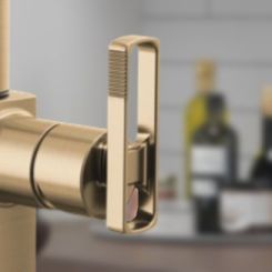 Click here to see Brizo HLB007-GL-L Brizo Kintsu Bar Faucet Knob Handle Kit, Lumicoat Luxe Gold - HLB007-GL-L