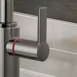 Click here to see Brizo RP103404BNX-L Brizo Kintsu Instant Hot Faucet Lever Handle Kit, Lumicoat Black Onyx - RP103404BNX-L