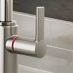 Click here to see Brizo RP103404SS-L Brizo Kintsu Instant Hot Faucet Lever Handle Kit, Lumicoat Stainless - RP103404SS-L