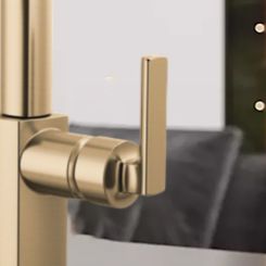 Click here to see  HLK006-GL-L Brizo Kintsu Pull-Down Faucet Lever Handle Kit, Lumicoat Luxe Gold - HLK006-GL-L