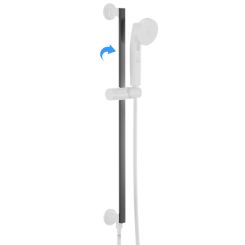Click here to see Brizo RP101580BL Brizo Kintsu Slide Bar Assembly with Adjustable Handshower Holder, Matte Black - RP101580BL