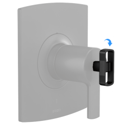 Click here to see Brizo RP101591BL Brizo Kintsu Temperature Control Knob Handle Assembly, Matte Black - RP101591BL