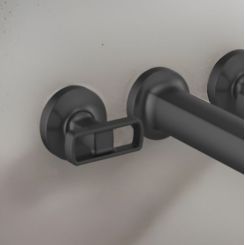 Click here to see Brizo HK70406-BL Brizo Metal Knob Handle Kit for Kintsu Wall Mount Tub Filler, ADA, Matte Black - HK70406-BL