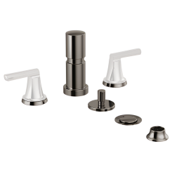 Click here to see Brizo 68498-BNXLHP Brizo Levoir Bidet Faucet, Less Handles, Brilliance Black Onyx - 68498-BNXLHP