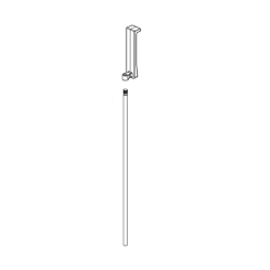 Click here to see Brizo RP100205BNX Brizo Levoir Finial and Lift Rod for Single-Handle Lavatory Faucet, Brilliance Black Onyx - RP100205BNX