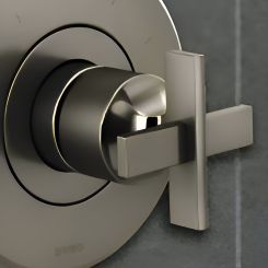 Click here to see Brizo HX6698-BNX Brizo Levoir Sensori Thermostatic Valve Trim Cross Handle Kit, Brilliance Black Onyx - HX6698-BNX