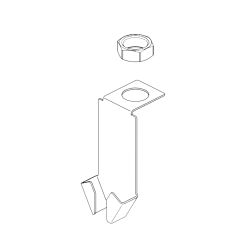 Click here to see Brizo RP103405 Brizo Kintsu Bracket and Nut For Widespread Pull-Down Faucet -  RP103405