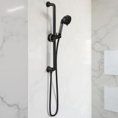 Click here to see  88735-BLSL BRIZO 88735-BLSL LITZE SLIDE BAR HANDSHOWER H2OKINETIC- MATTE BLK/LUXE STEEL