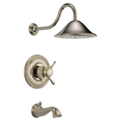 Click here to see Brizo T60410-PN Brizo Traditional Brilliance Polished Nickel TempAssure Thermostatic Tub and Shower Trim, WaterSense, 1.75 GPM - T60410-PN