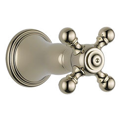 Click here to see BRIZO T66638-PN Brizo Tresa Sensori Volume Control Trim with Cross Handle, Polished Nickel - T66638-PN