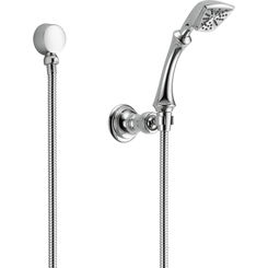 Click here to see Brizo 85885-PC Brizo Charlotte Single-Function Wall-Mount Hand Shower with Touch-Clean Nubs, 1.75 GPM, Polished Chrome - 85885-PC