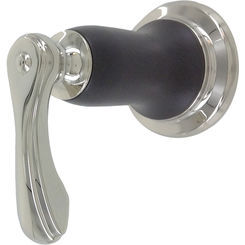 Click here to see BRIZO T66685-PNCO Brizo Charlotte Sensori Single-Handle Volume Control Trim, Lever Handle, Polished Nickel/Cocoa Bronze - T66685-PNCO