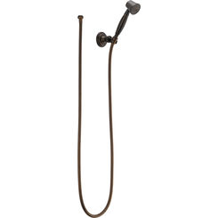 Click here to see Brizo RP41202RB Brizo Vesi Traditional Single-Function Hand Shower with Stretchable Hose, WaterSense, 1.75 GPM, Venetian Bronze - RP41202RB