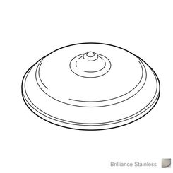 Click here to see Brizo RP52397SS Brizo RP52397SS Hole Cover Assembly, Stainless Steel