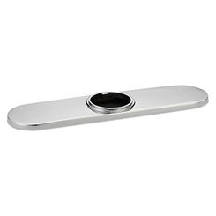 Click here to see Brizo RP71451PC Brizo Artesso Chrome Three-Hole Escutcheon Plate - RP71451PC