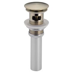 Click here to see BRIZO RP72414BN Brizo Push Button Pop-Up with Overflow, Brilliance Brushed Nickel - RP72414BN