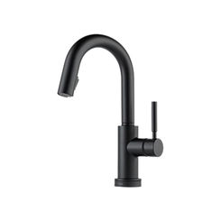 Click here to see Brizo 64920LF-BL Brizo Solna SmartTouch Single-Handle Pull-Down Bar/Prep Faucet, Matte Black - 64920LF-BL