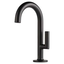 Click here to see Brizo 65675LF-BL Brizo Odin Single-Handle Matte Black Electronic Bathroom Faucet with TempIQ Technology, Single-Hole, 1.5 GPM, Less Drain - 65675LF-BL