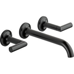Click here to see BRIZO 65875LF-BL Brizo 65875LF-BL Odin Two-Handle Widespread Wall-Mounted Lavatory Faucet