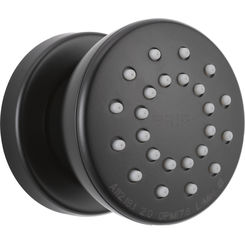 Click here to see BRIZO 84110-BL Brizo Essential Round Body Spray, Touch-Clean, 1.75 GPM, Matte Black - 84110-BL