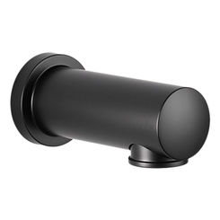 Click here to see Brizo RP54874BL Brizo Odin/Quiessence Matte Black Wall Mounted Tub Spout with Pull-Down Diverter, 1/2-inch Connection Size - RP54874BL