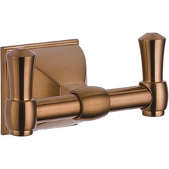 Click here to see Brizo 693540-BZ Brizo 693540-BZ Brushed Bronze Vesi Double Robe Hook