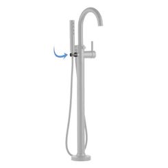 Click here to see Brizo RP75218BL Brizo RP75218BL Matte Black Odin Replacement Hand Shower Holder Assembly